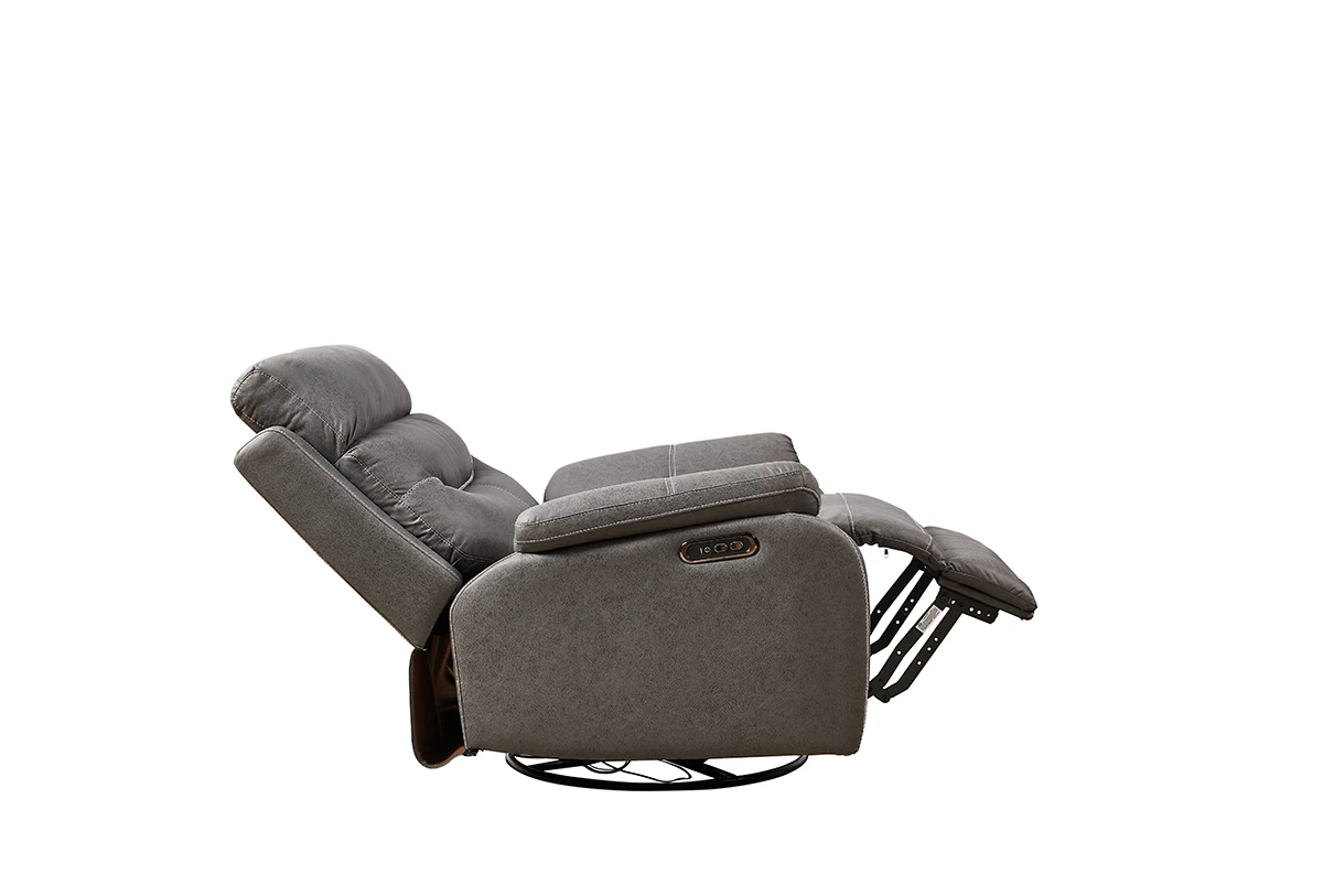 Motor Rocking 240 Degree Swivel Single Sofa Seat recliner Chair Infinite Position Head rest with power function  For Living Room