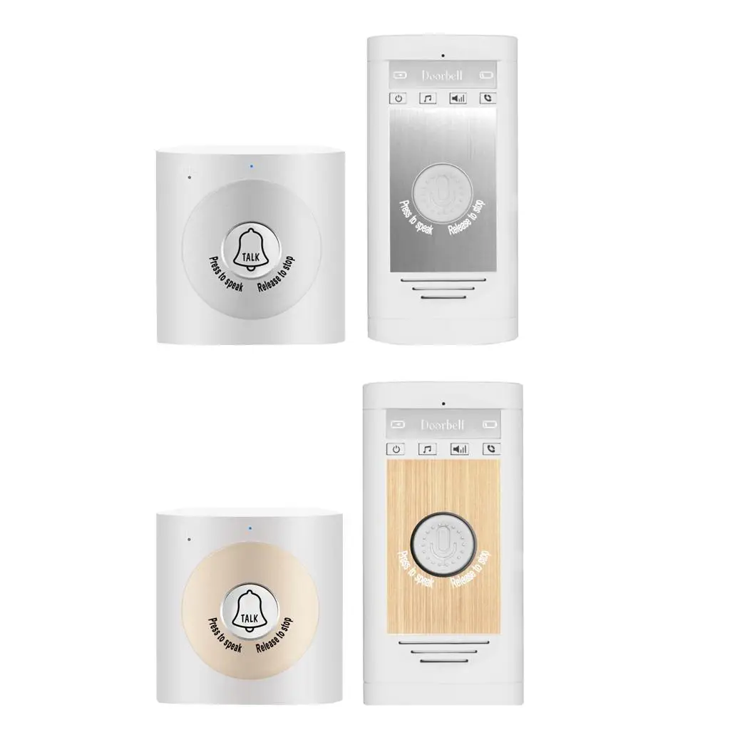 Wireless Intercom Doorbells Talback Doorbell for Home Intercomunicador