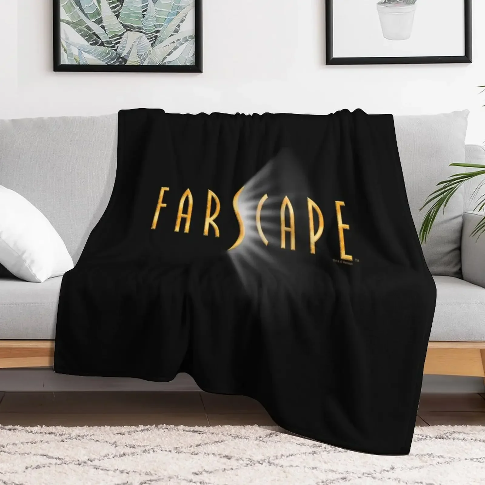 

Logo Farscape Throw Blanket Bed Fashionable Kid'S Blankets