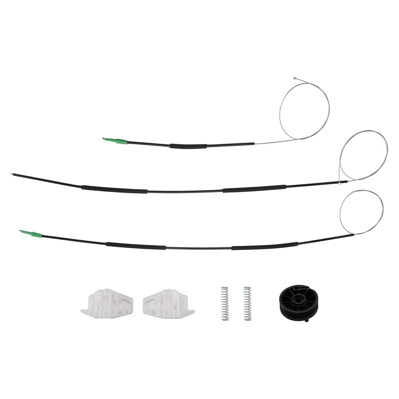 A13Z-Left Side Window Regulator Repair Kit For Front Door For Renault Megane II 2-Door/3-Door Coupe 2002-2009