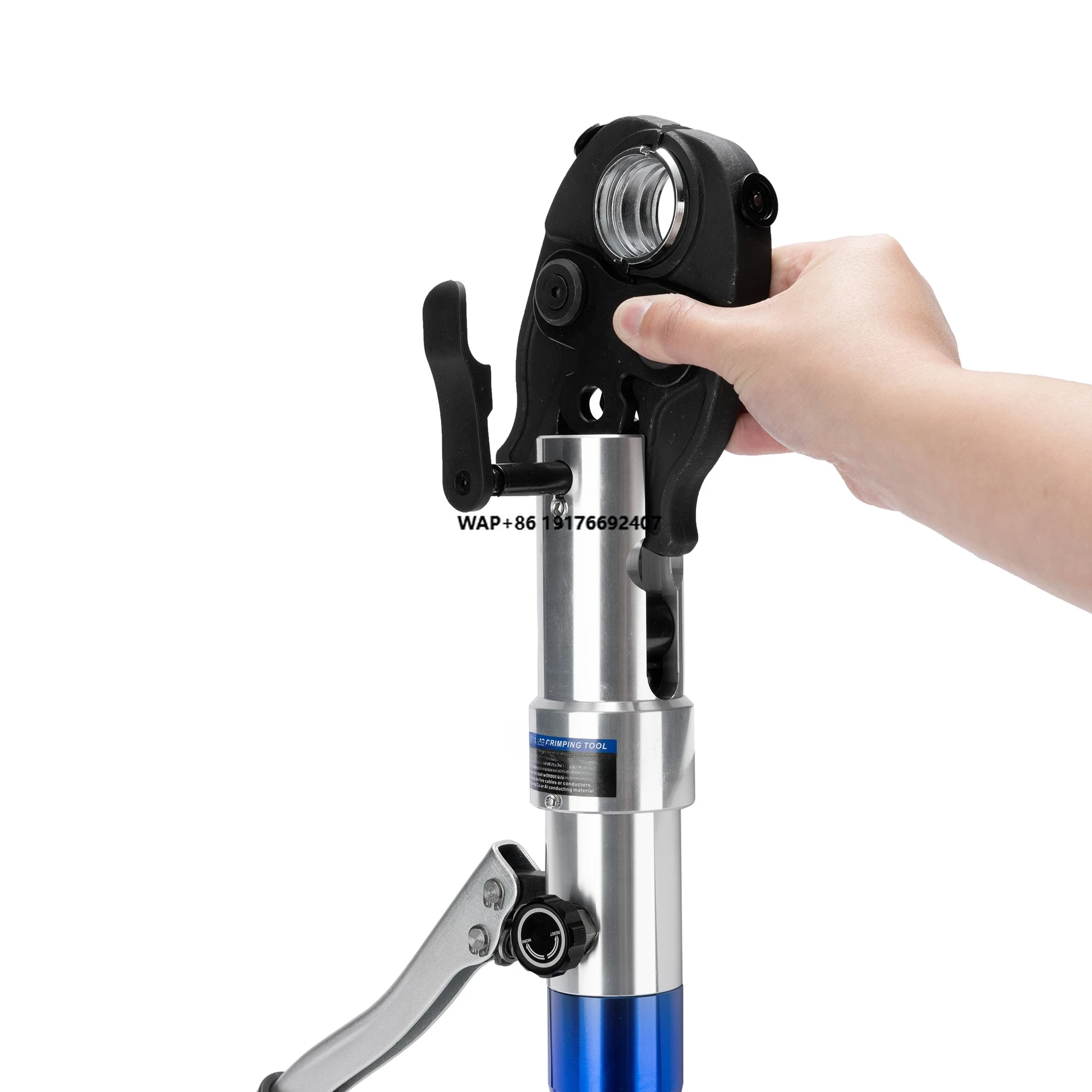 

HT-1950 1930 Floor Heating Aluminum Plastic Hydraulic Pex Clamping Tool for Stainless Steel and Copper Pipes