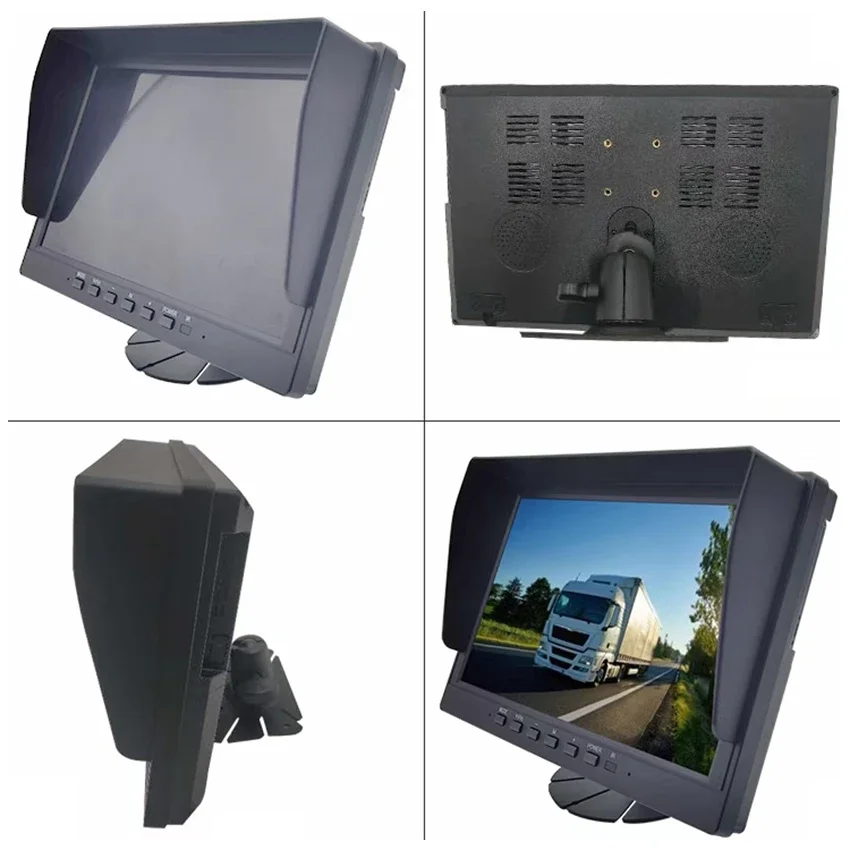 New Firecore HX-9001 Vehicle Safety Car 4 Camera 360 Camera Monitor Fleet Heavy Vehicle Camera Rear View System DVR