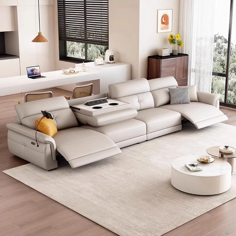 

Designer Leather Living Room Sofa Wall Extandeble Reading Lounge Living Room Sofa Luxury Modern Sofy Do Salonu Furnitures