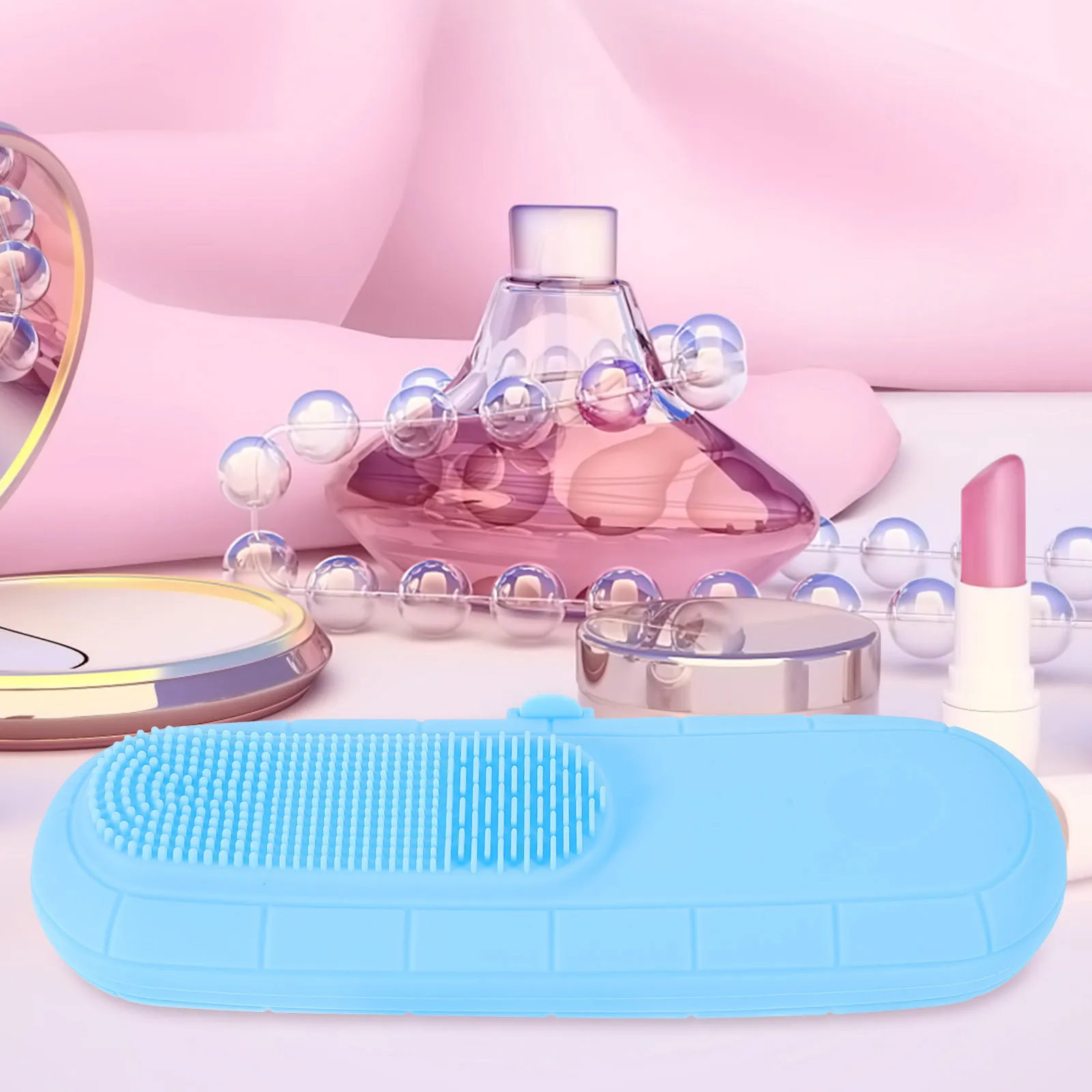 

Makeup Brush Case Large Capacity Beauty Tool Holder Compact Washable Design Ideal for Travel Makeup Tool Storage