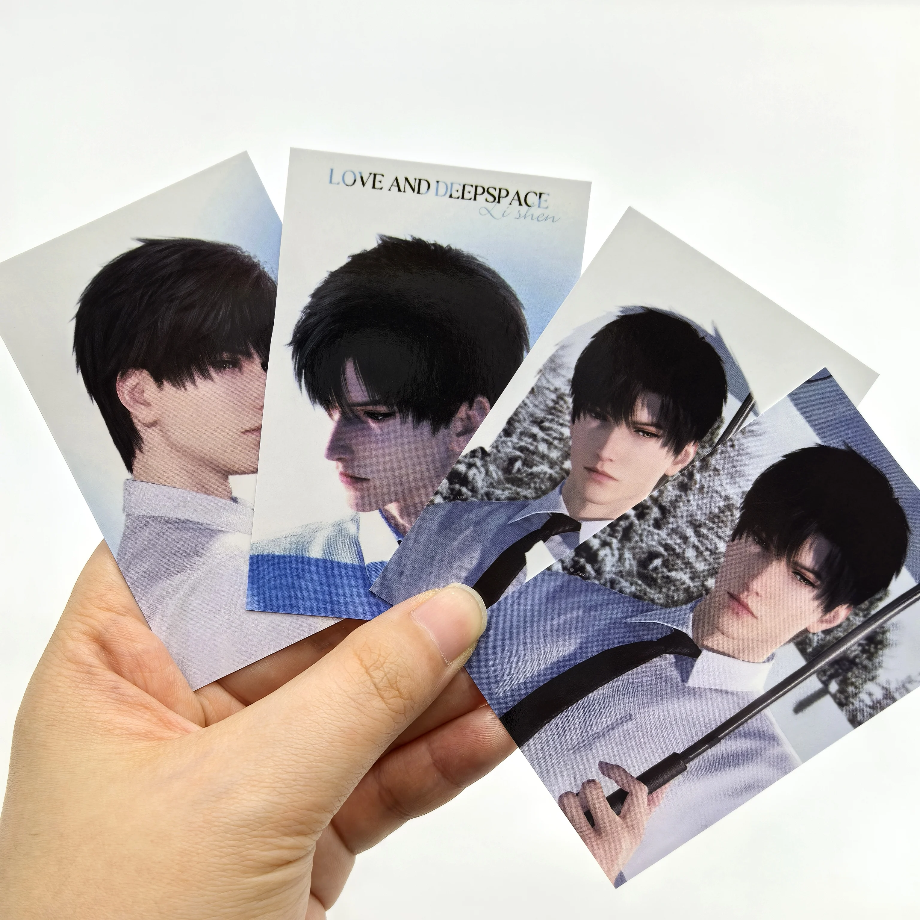 1Set Game Love and Deepspace Zayne Game Collection Card Fashion Postcard Bookmark A Christmas Gift for a Girl Decorative Card