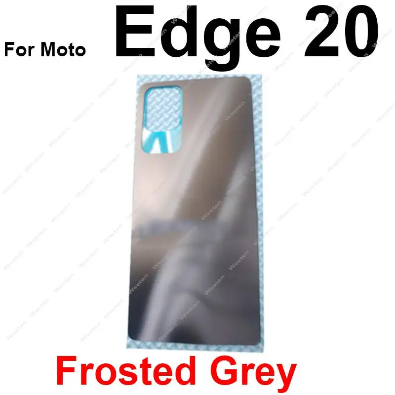 Back Battery Door Housing Cover For Motorola Moto Edge Plus Edge 20 Lite Edge X30 Edge S Pro S30 Rear Cover Back Battery Case