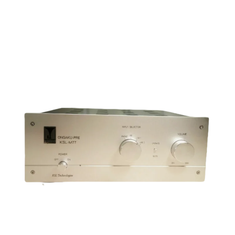 NEW Kondo M77 Electronic Tube Preamplifier ,12AY7*8 HIFI Preamplifier.With Electronic Tube Playback MM Function