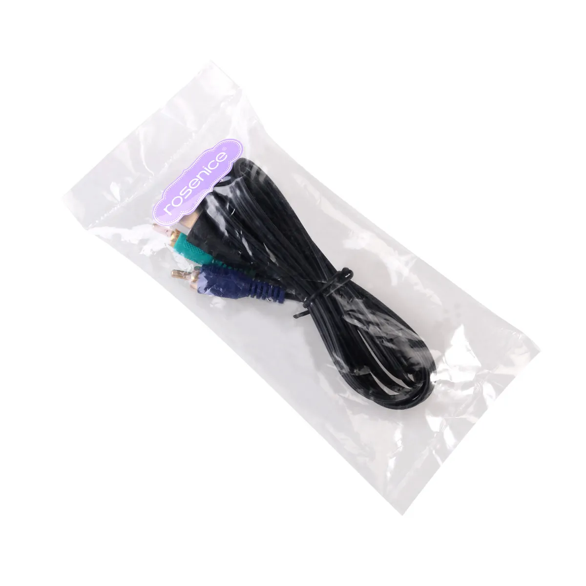 1M 3Ft to 3- High Definition Av Convert Cable Gold Plated Shielding Braided Foil 480I 480P 720P 1080I