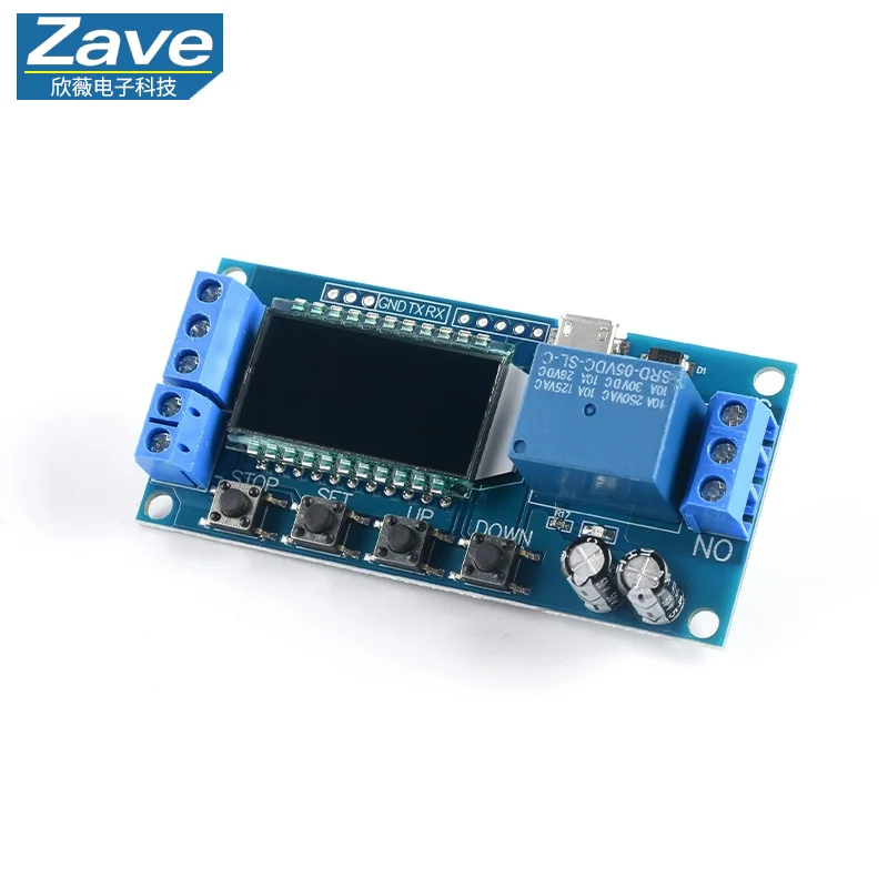 Single-Channel Relay Module: Circuit Switch Solution for Delayed Power-Off, Triggered Delay, and Cyclic Timing