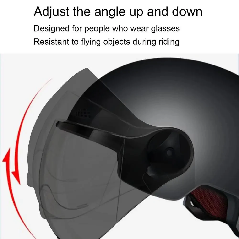 Motorcycle Helmet for Men Women Classic Retro Scooter Half Helmet Ultralight Cycling Helmet MTB Bike Bicycle Motorcycle Helmet image 4