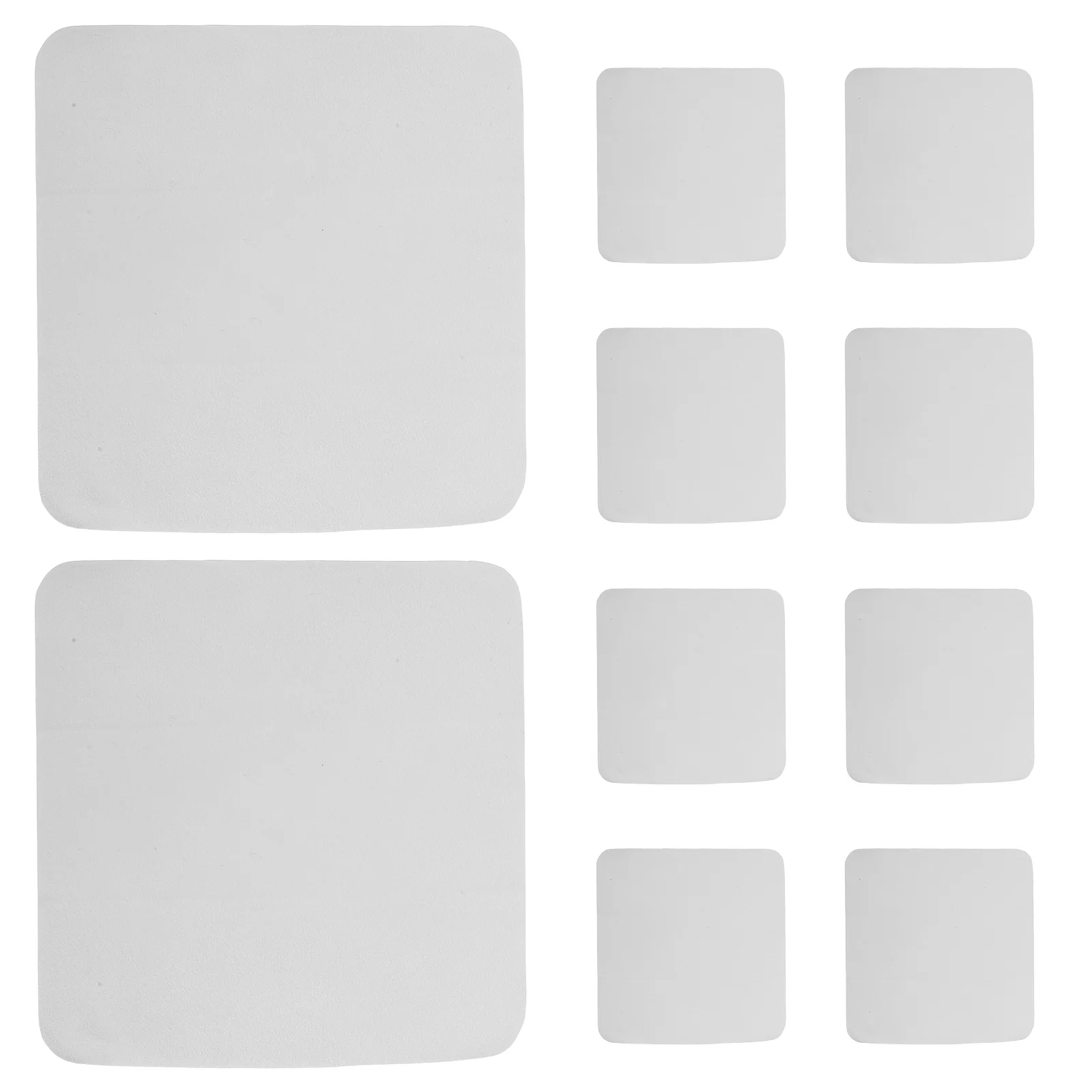 

10pcs Suede Jewelry Cleaner Cloth Glasses Silver Jewelry Clean Tool Polishing Cloth Color Non Fading Portable