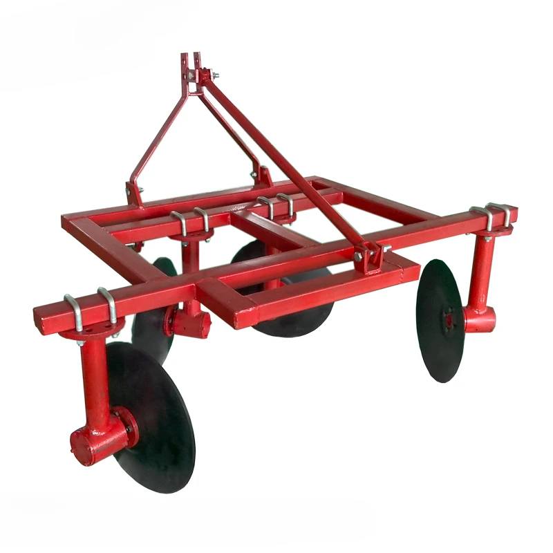 Tractor three-pronged mounting disc ridge lifter