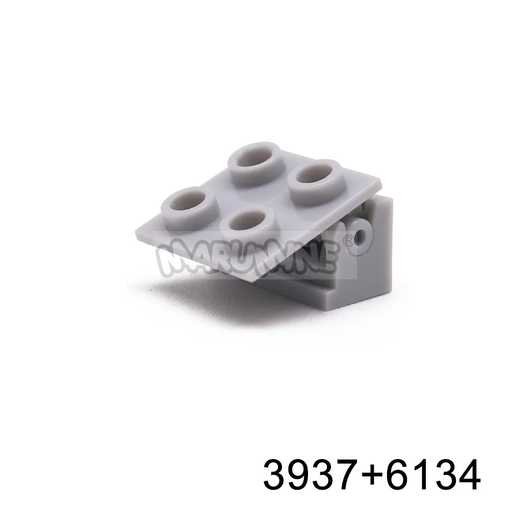 MARUMINE MOC Blocks Changeover Catch 60 Stück drehbare Bausteine, Scharnierplatte, kompatibel mit 2429 44301 60478 63868 48336