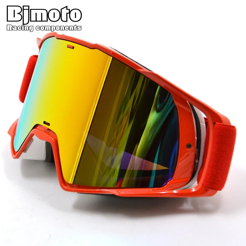 Óculos Off Road Motocross, Óculos de corrida Dirt Bike, Anti vento Eyewear, MX MTB Motocicleta Capacete Goggle