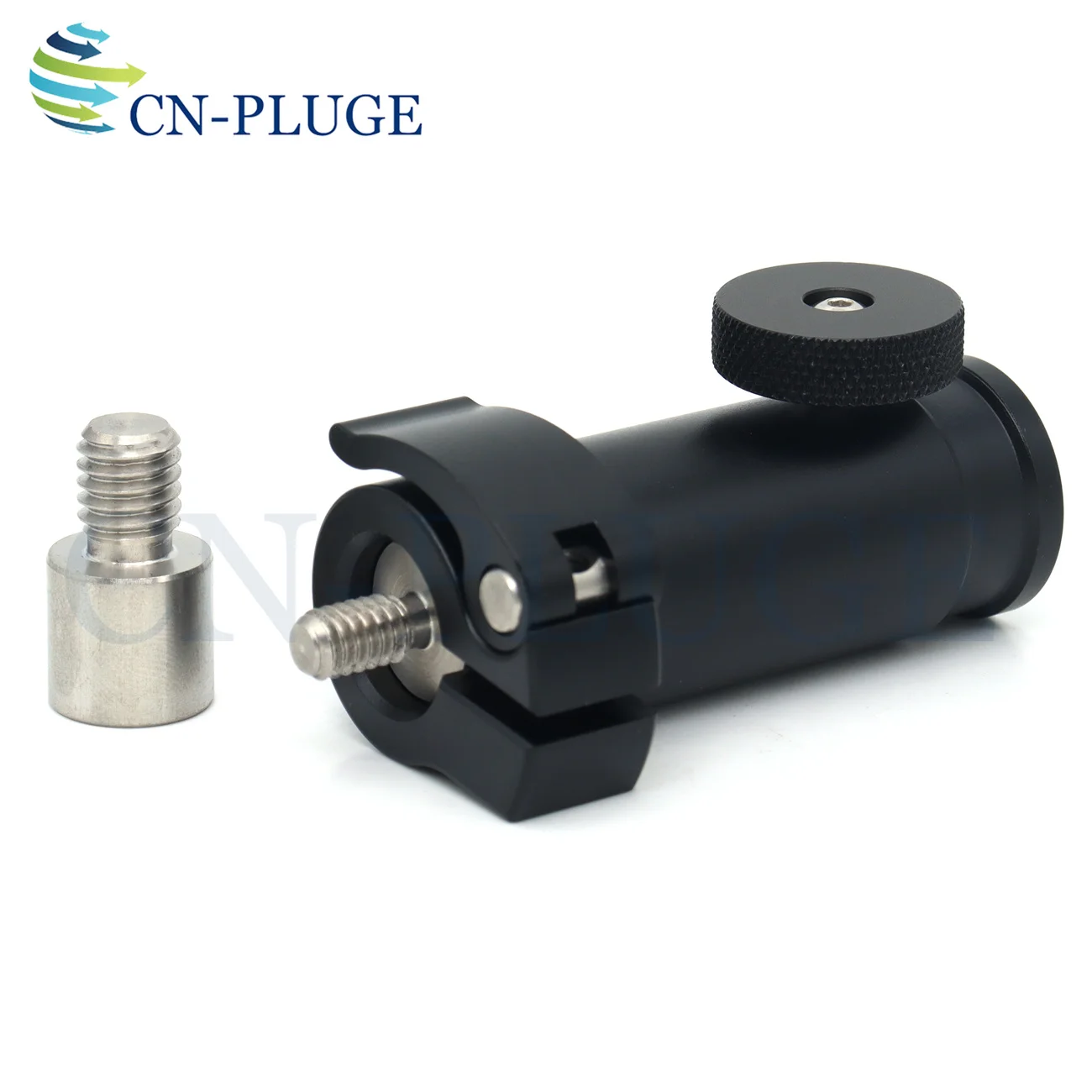 Microphone Clip Quick Release Bracket Attachment, Supporting 1/4 