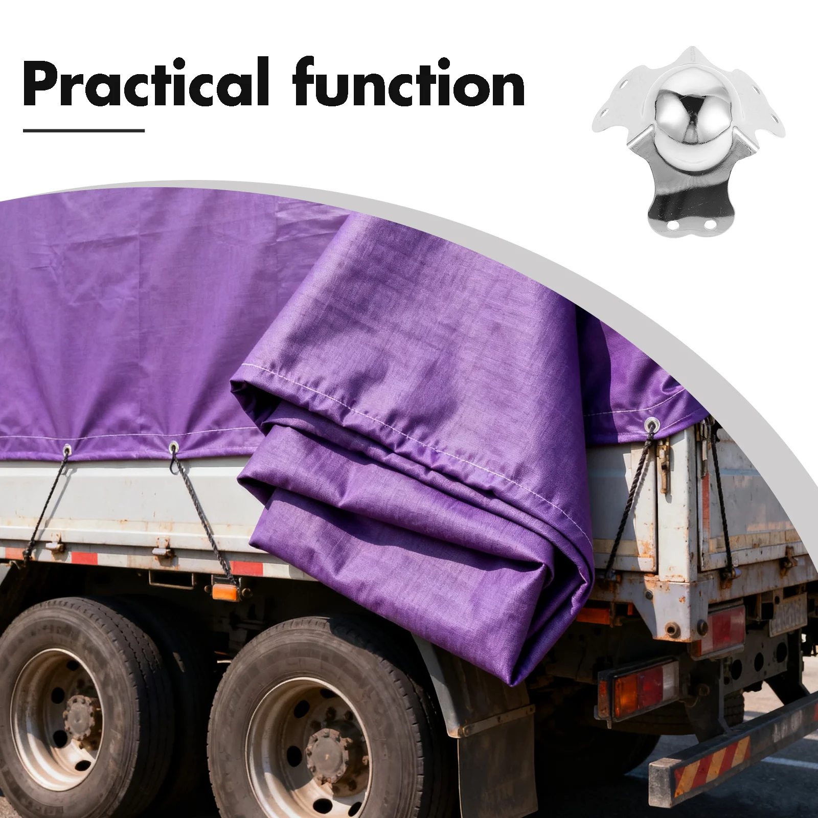 4 stuks metalen flatbed hoekbeschermers zware tarp randbeschermer voor vrachtwagen lading accessoires randbeschermers flatbed