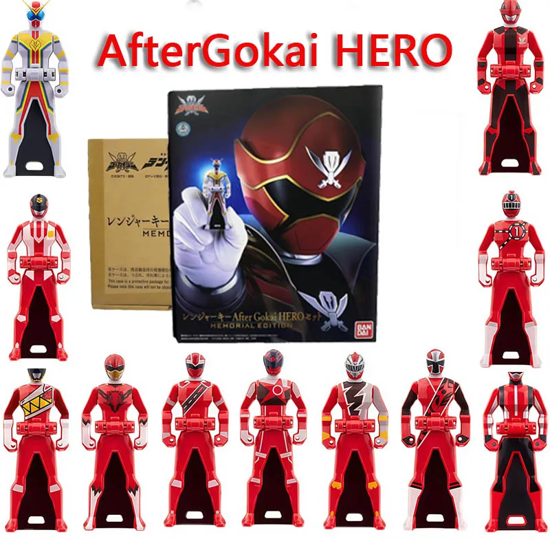 本物のバンダイブランドの新しい海賊戦隊ゴカイガー Bp 限定 Me Key Aftergokai ヒーロー ファイナル レンジャー コレクション おもちゃ 誕生日ギフト