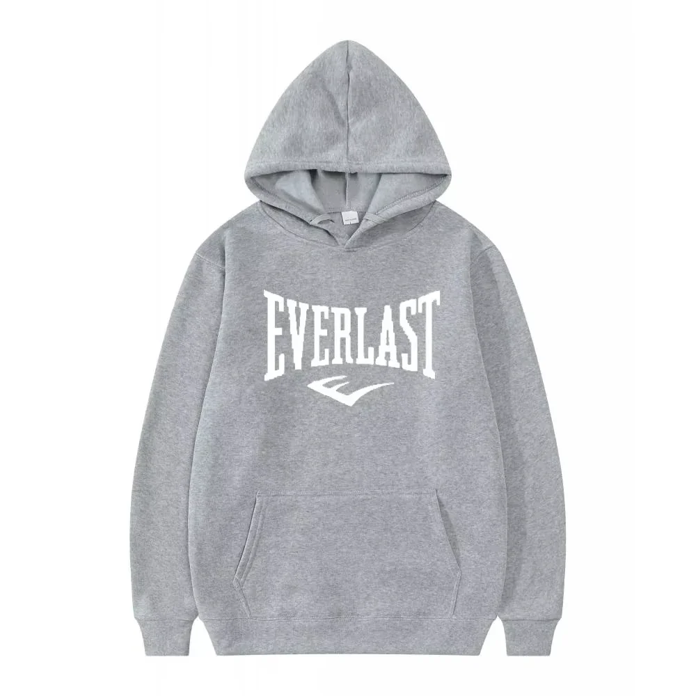 سوداديرا con capucha غير رسمية deportiva y Comoda para hombre con estampado de letters جيرسي غير رسمي EVERLAST الركض الشارع #3