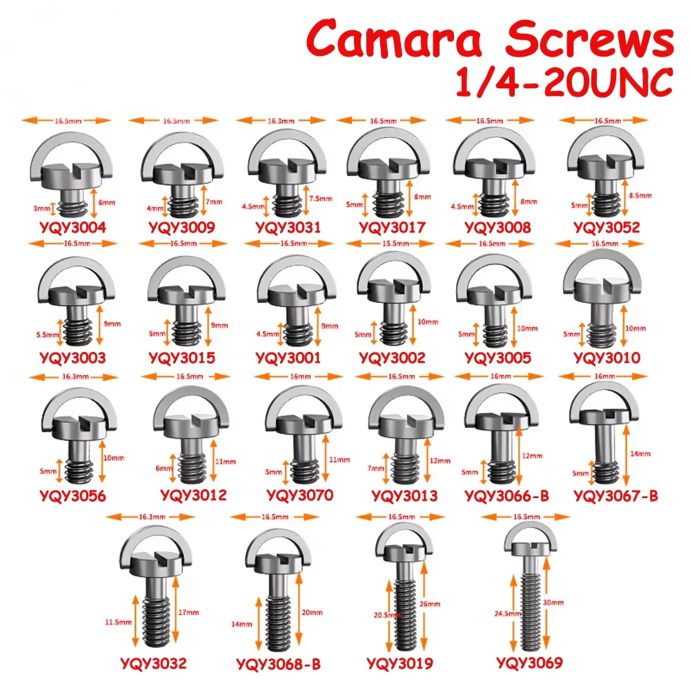 Universal Camera Mounting Screw | 1/4