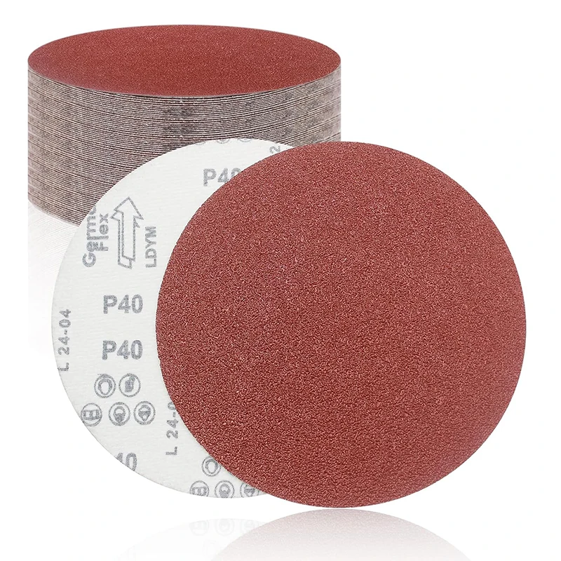 10 PCS Sanding Discs 7 Inch Hook and Loop 40-2000 Grits Sandpaper for Random Orbital Sander Woodwork Polishing