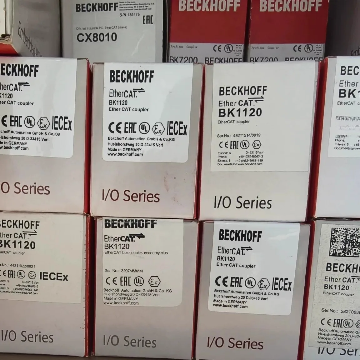 

Beckhoff module BK1120 BK1250 BK2000 Bk2020 BK3010 BK3100 new original