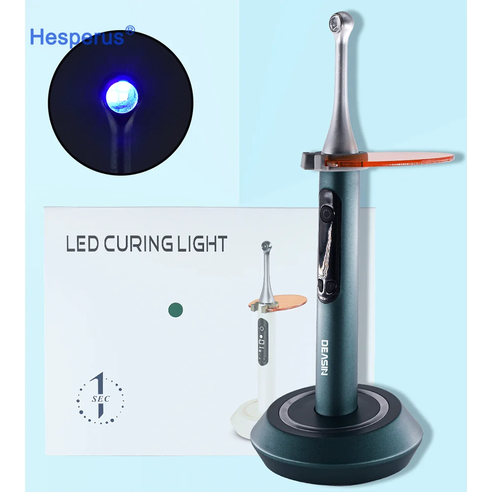 Portable 1 Sec Led Curing Light Composite Material Light Cure Den tal Equipment