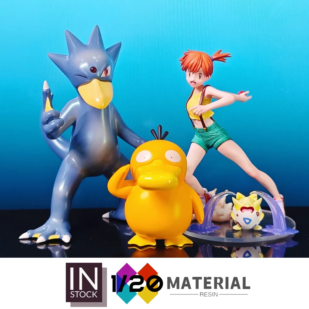 

[В наличии] 1/20 Смола Scale World [GOLDEN CITY] — Psyduck & Golduck