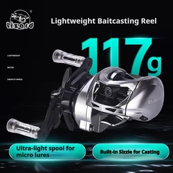 Lizard Kyomo Lightweight 117g Carbon body and handle with smooth spool and durable BFS magnetic system baitcasting reel