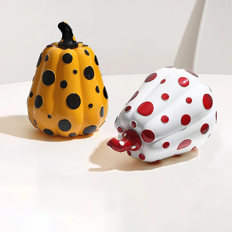 

Creative abstract polka dot world pumpkin living room decoration study children's room boys and girls ornament