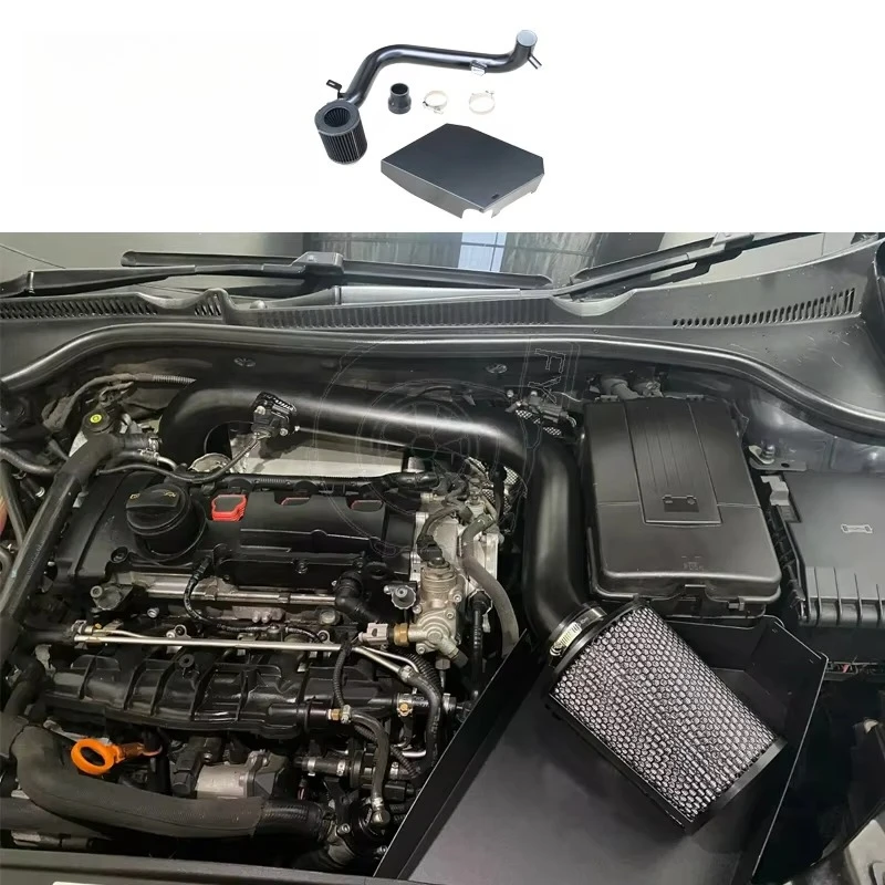 For VW/Audi 2.0T FSI MK5 MK6 EA113 FSI 2006 - 2012 Audi S3 8P Cold Air Intake Kits 2.75 Inch