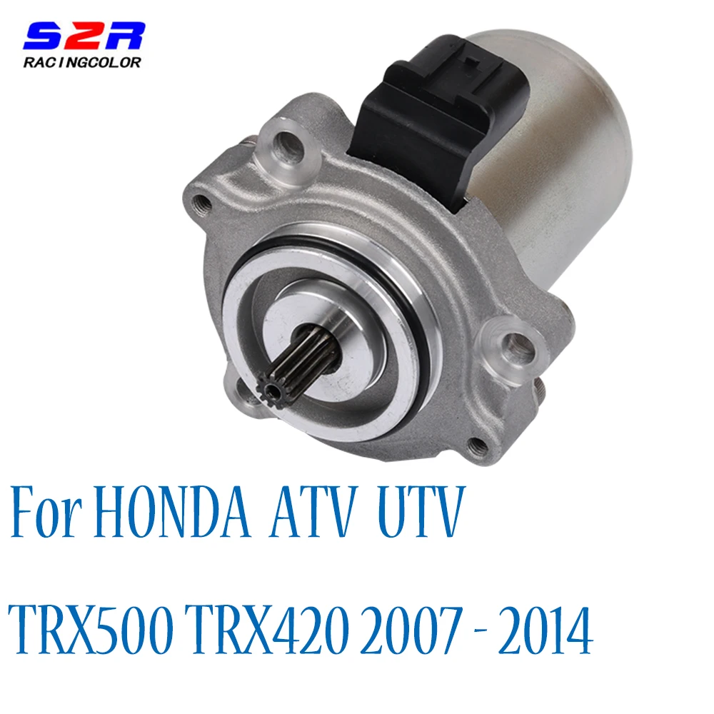 For HONDA ATV UTV TRX500 TRX420 TRX 500 420 2007 - 2014 Motorcycle Starter Motor Boot Starter 31300-HP5-601 2011 2012 2013 11T