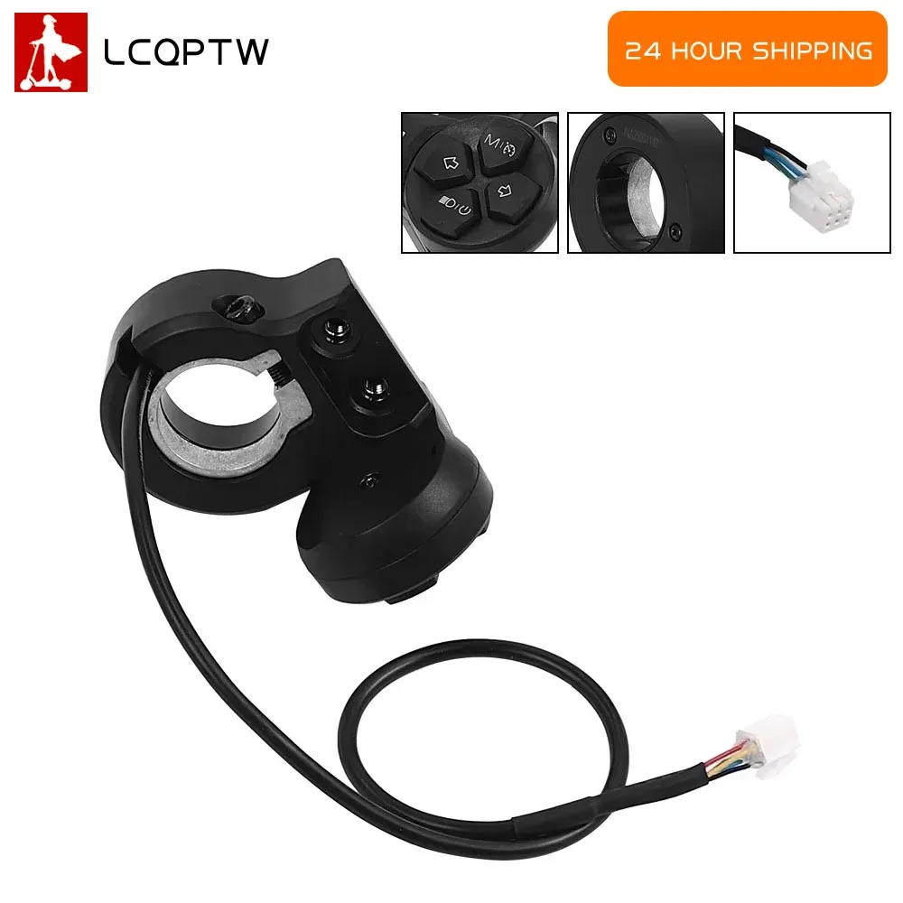 

Durable Rotary Knob Switch for Segway Ninebot F3 F3 Pro Electric Scooter Turn Signal Meter Display Switch Accessorie Replacement