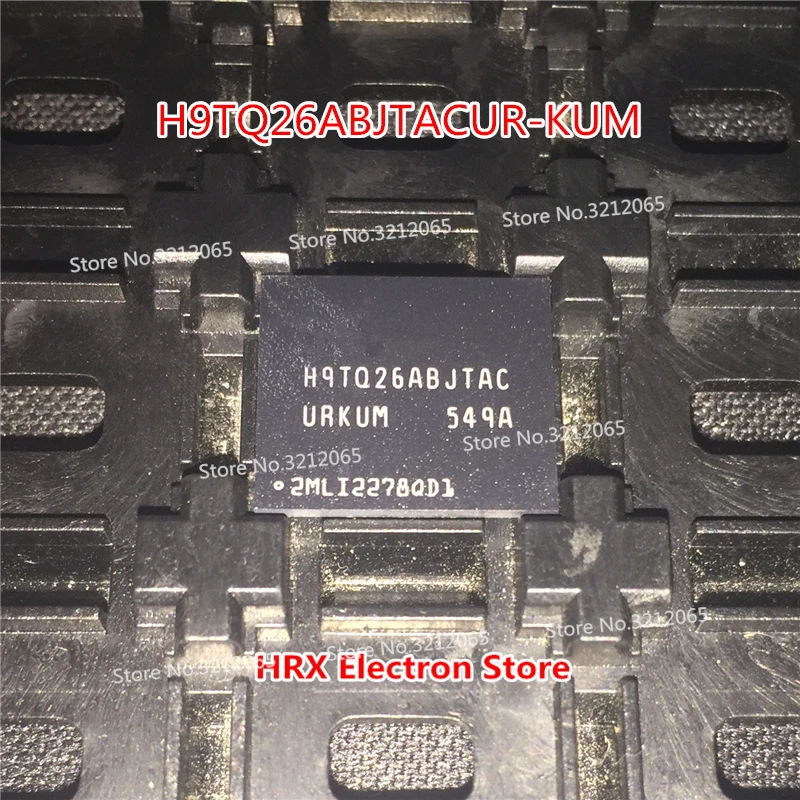 100% New Original H9TQ26ABJTACUR-KUM H9TQ26ABJTAC H9TQ26ABJTMCUR-KUM H9TQ26ABJTMC BGA221 EMCP Memory chip