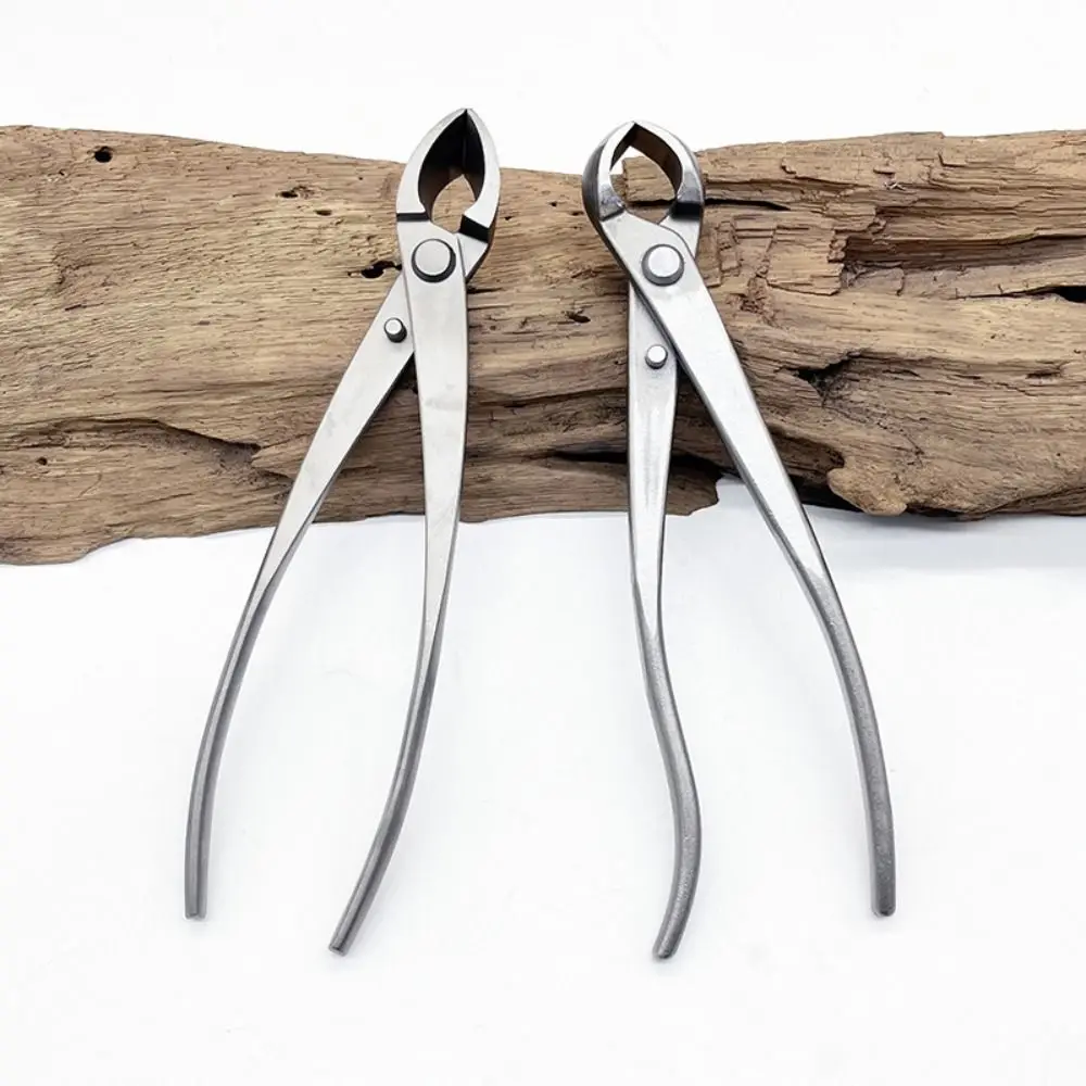 Multifunctional 210mm Pruning Shear Stainless Steel Portable Branch Cutter Silver 3 Types Garden Shear Bonsai Tree