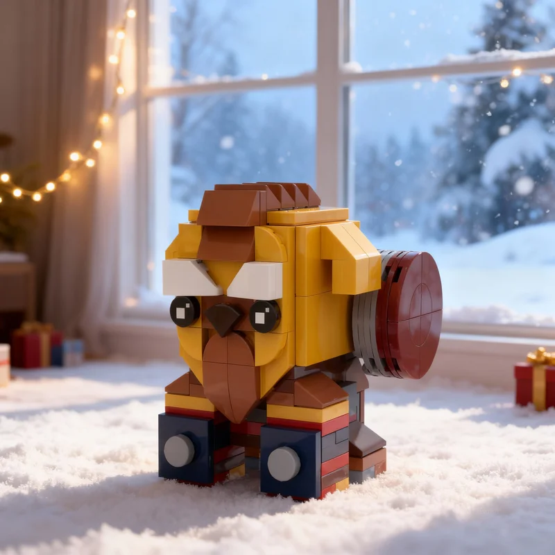 

178pcs MOC DOTA 2 Earthshaker Brickheadz Model Building Blocks Creative Display Gift Collectible Decor Kids Premium Adult Desk