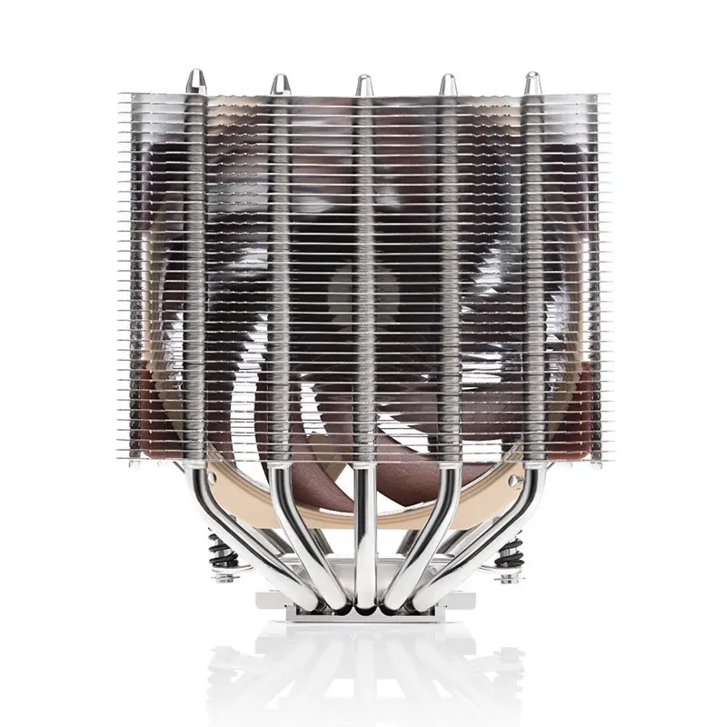 Noctua-radiador NH-D12L de baja altura con 5 tubos de calor, doble Torre, Compatible con AMD/AM4/AM5 y LGA1700/120, 1200 RAM, 100% mm