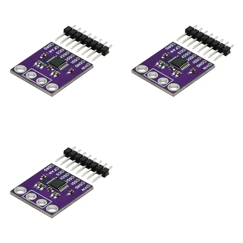 【GIFT】3X MAX31856 Thermocouple Module A/D Converter SPI Interface High Precision CJMCU-MAX31856 For Temperature Measurement