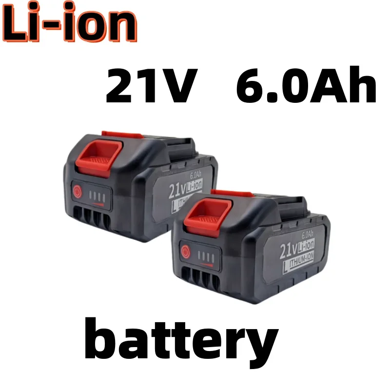 

21V 6000mAh Rechargeable Battery Lithium Ion Battery Suitable for battery replacement of cordless electric tools et al