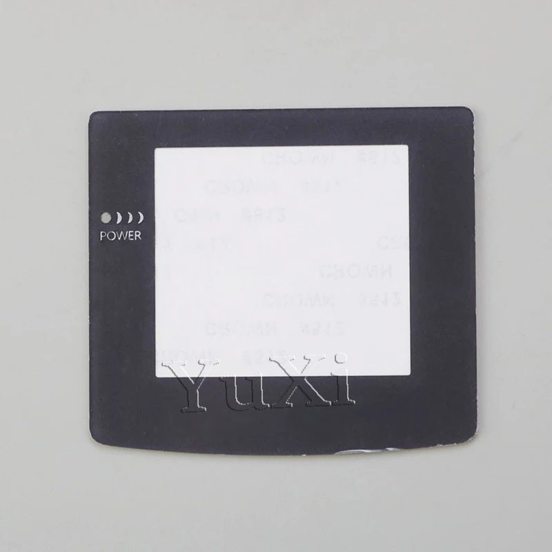 YuXi-Protector de lente para GBC, cubierta de lente de pantalla de repuesto, pantalla de plástico DMG, espejo, Panel de plástico resistente a los arañazos, 1 unidad