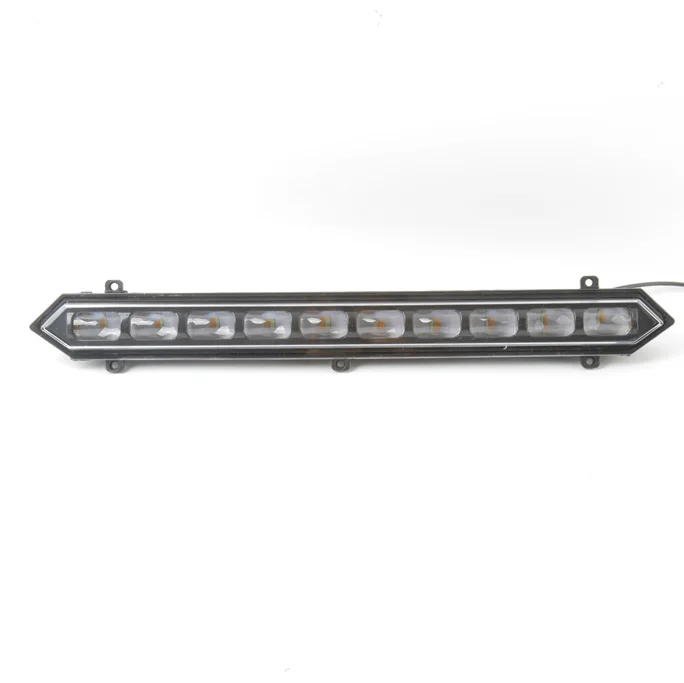 Front Grille LED Light Bar For Toyota Tundra Trd Pro Tacoma 2022 2023 2024 Daytime Running Light Turn Signal Hood Lamp DRL