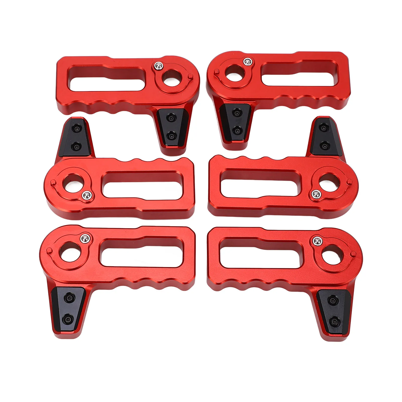 

6 шт., сменная ручка переключателя для снятия крыши с жестким верхом для Jeep Wrangler-комплект защелок с жесткой крышей