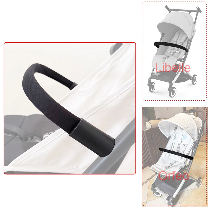 Buggy Bumper Bar Compatible Cybex Libelle/Libelle2/Pro Orfeo GB Pockit +All City Stroller Amrest Foldable DIY Baby Accessories