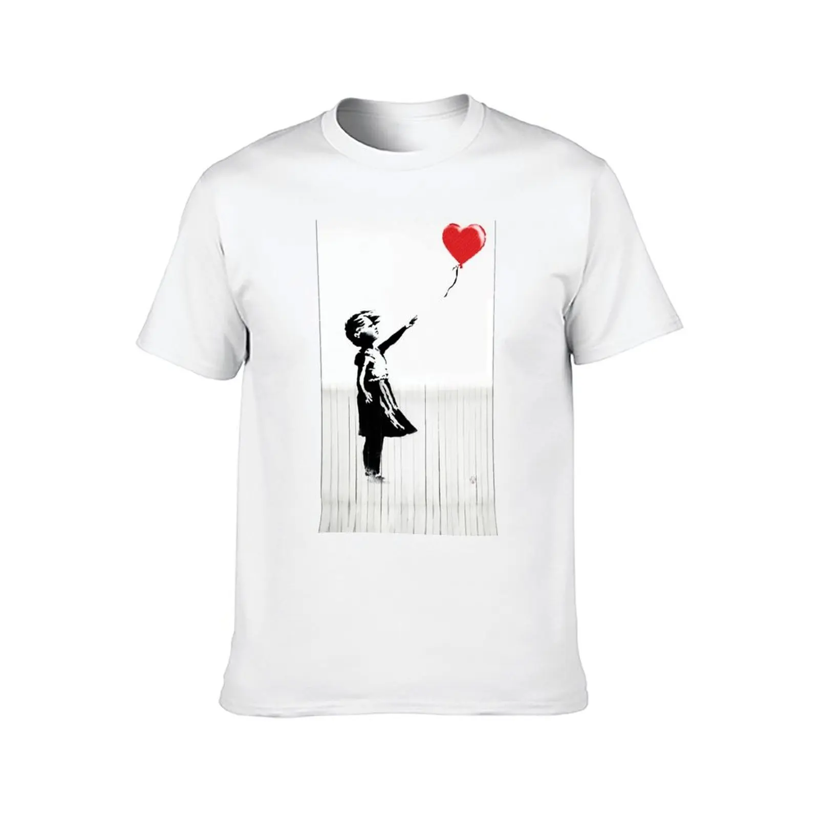 banksy tribute T-Shirt funny meme t-shirts oversizeds vintage clothes mens clothing