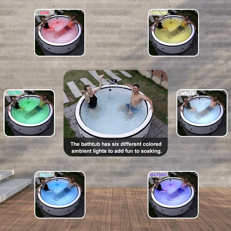 STLF الساخن بيع الأسرة الاطفال حمام سباحة بولي كلوريد الفينيل الأطفال حمام سباحة قابل للنفخ للمدرسة في الهواء الطلق سبا بركة حوض استحمام ساخن #4