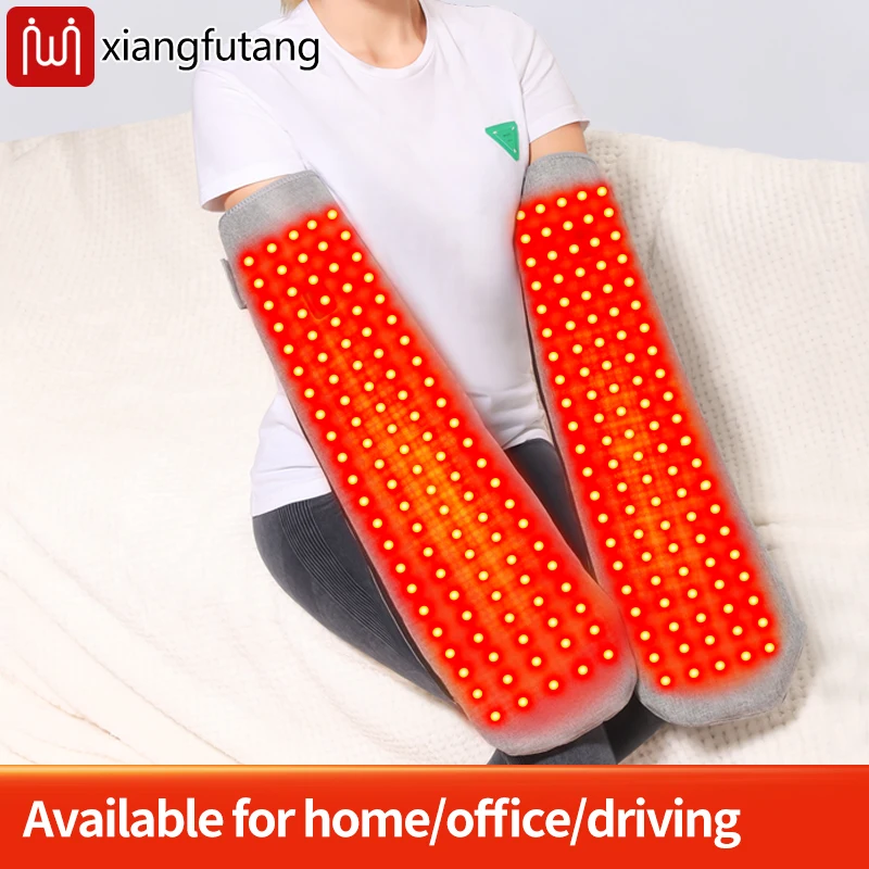 Electric Heated Arm Massager Red Light Wrist Sprain Relief Finger Ease Muscle Relaxation Anti-fatigue Unisex Hand Care