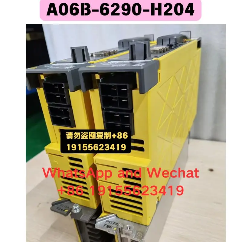Used OEM disassembled parts A06B-6290-H204 Driver Functional test OK Quick delivery