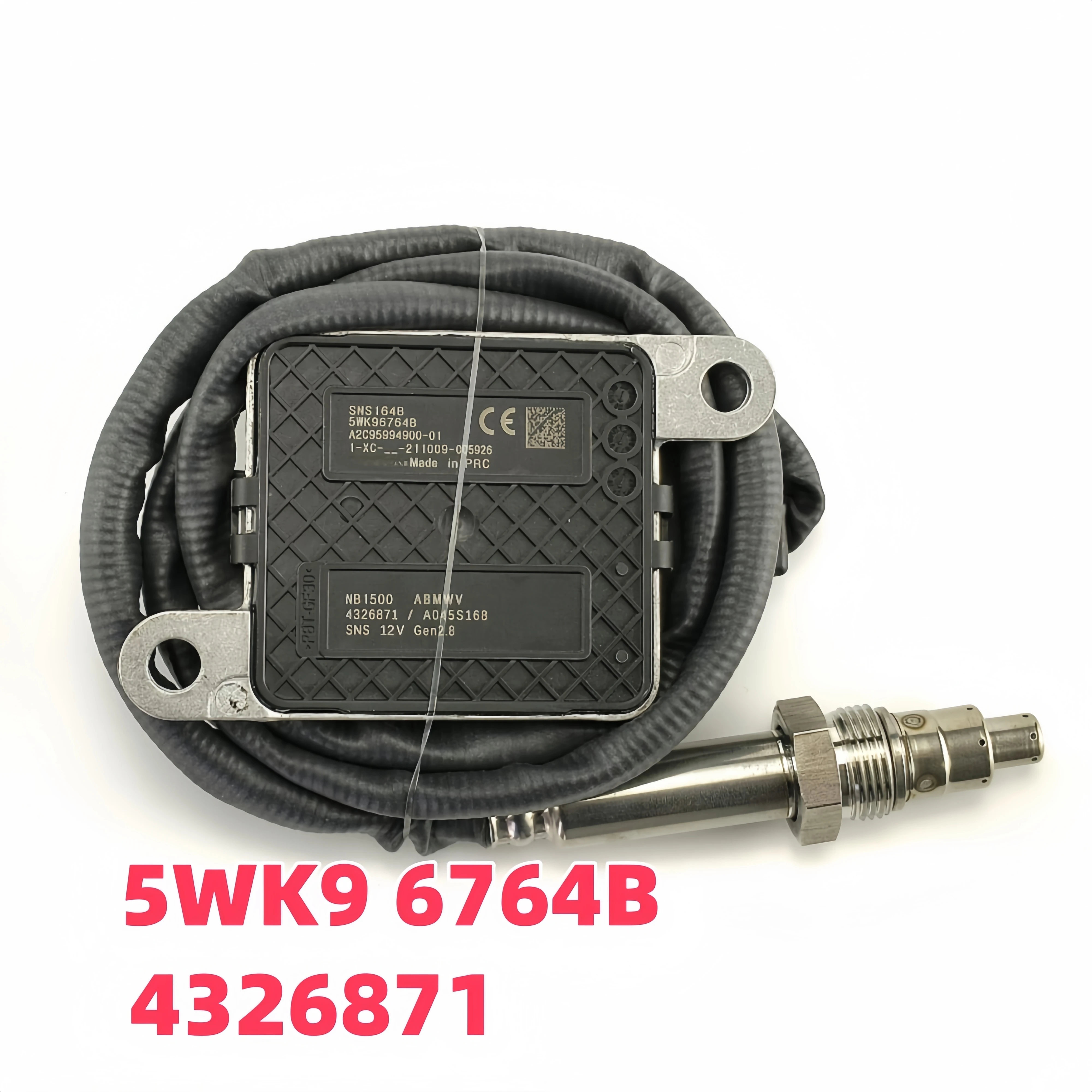 

5WK96764B 4326871 Nitrogen Oxide Sensor 12V 5WK96764B For Cummins A2C95994900-01 uninox sensor SNS1648B
