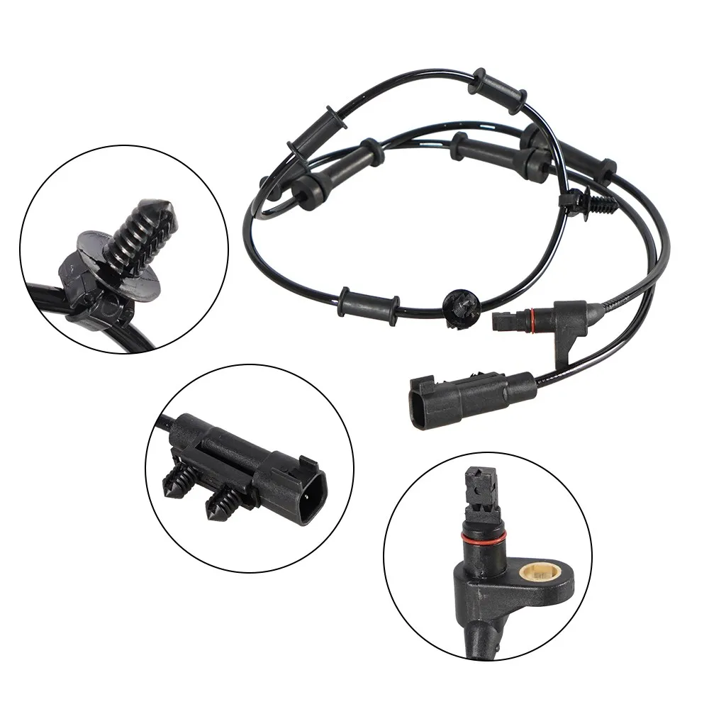 ABS Wheel Speed Sensor Front  Left & Right For 2007-2018 Jeep Wrangler JK Replacement # 68003281AC 68003281AA 68003281AC ALS1918