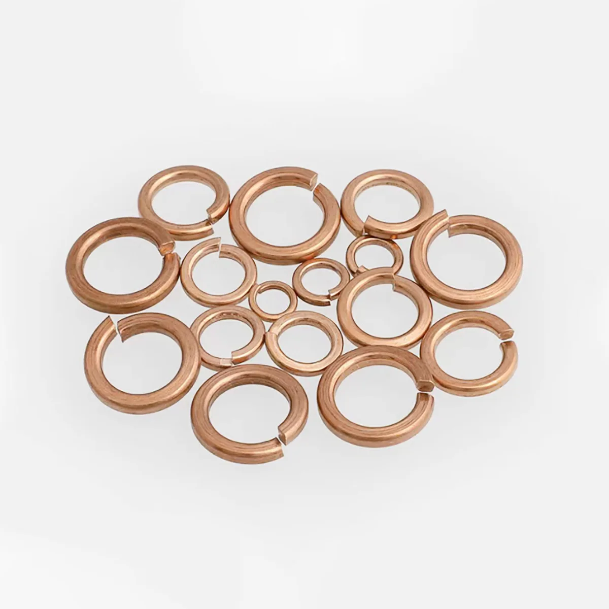 Red Copper Spring Washer, M3M4M5M6-M20