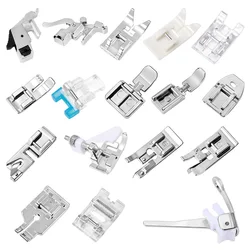 LMDZ Sewing Machine Presser Foot Adjustable Guide Edge Pressure Foot Edge Line Low Shank Multi-Function Craft Household Tools